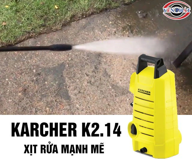 Máy rửa xe Karcher K2.14 mạnh mẽ
