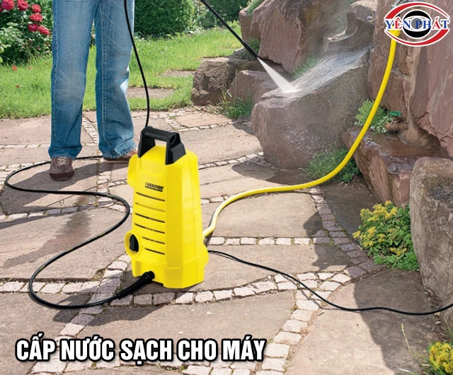 Vận hành máy rửa xe Karcher K2.14