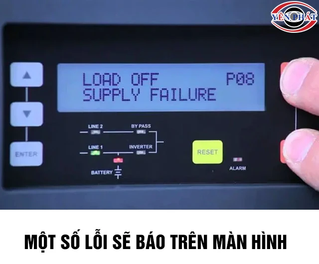Dấu hiệu bộ lưu điện bị hỏng