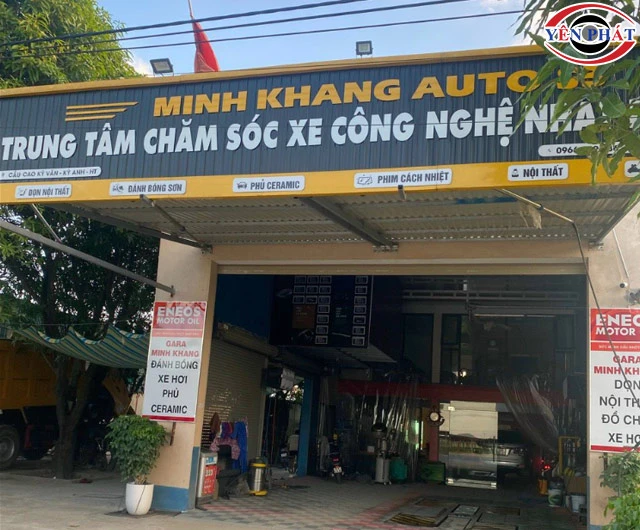 Điểm rửa xe ở Hà Tĩnh