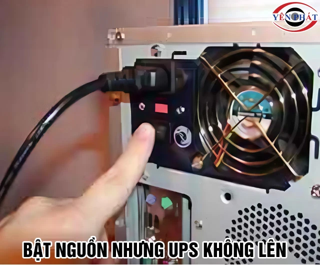 Sửa chữa bộ lưu điện không lên nguồn