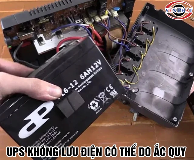 Sửa chữa bộ lưu điện không lưu điện