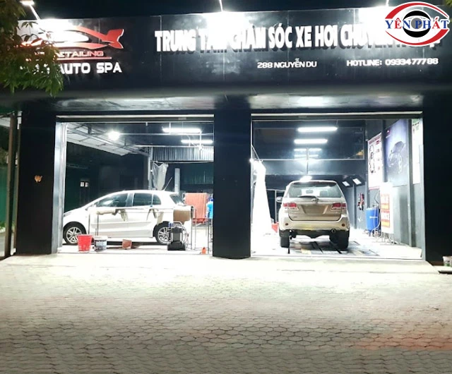 Tiệm rửa xe Hà Tĩnh