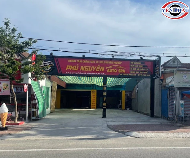 Tiệm rửa xe tại Hà Tĩnh