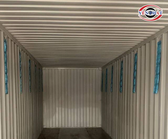 Ứng dụng của túi chống ẩm trong thùng hàng