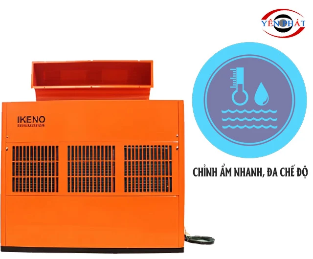 Chỉnh ẩm nhanh, nhiều chế độ tùy chỉnh