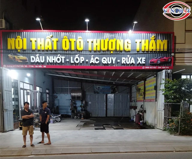 Địa chỉ rửa xe ở Ninh Bình
