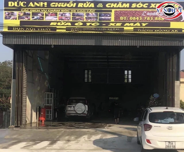 Nới rửa xe tại Ninh Bình