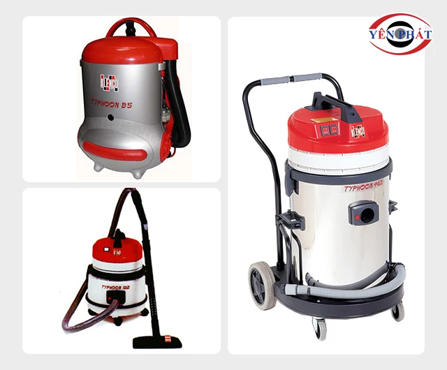 thiết kế nhỏ gọn của máy hút bụi Typhoon