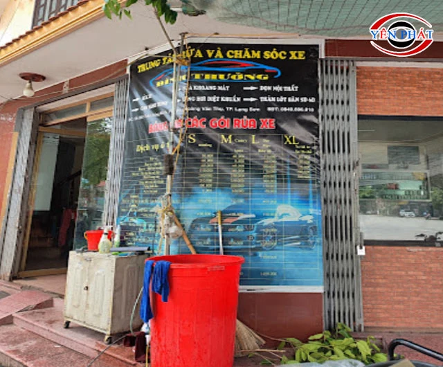Bãi rửa xe Đình Thưởng Lạng Sơn