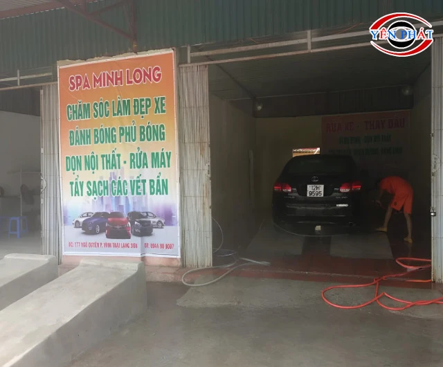 Rửa xe Minh Long Lạng Sơn