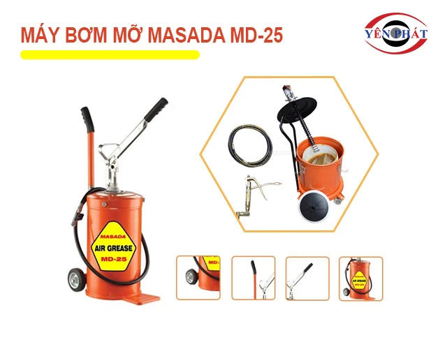 Máy bơm mỡ dùng tay MASADA MD-25