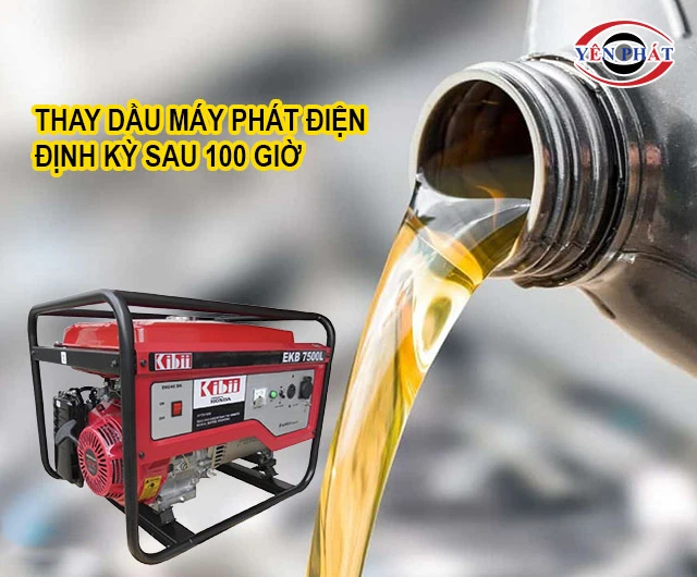 thay dầu máy định kỳ