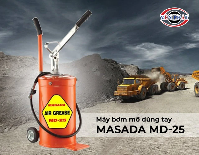 Máy bơm mỡ dùng tay MASADA MD-25