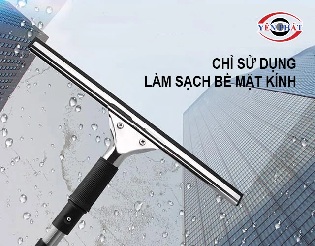 Chỉ sử dụng để làm sạch bề mặt kính 
