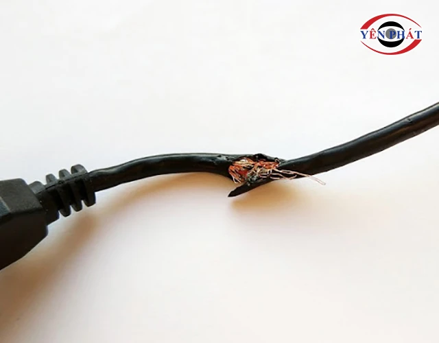 kiểm tra dây điện khi Máy đếm tiền không hiện số