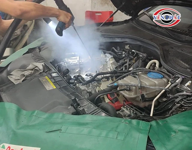 rửa máy ô tô bằng co2 
