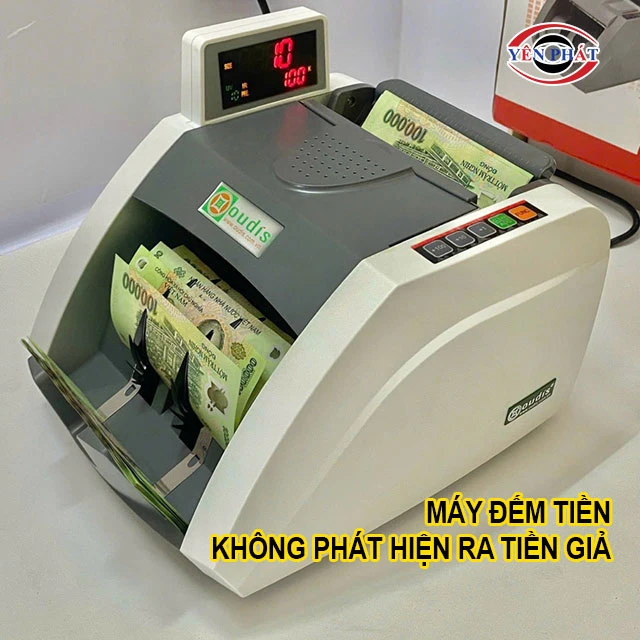 Máy không phát hiện ra tiền giả