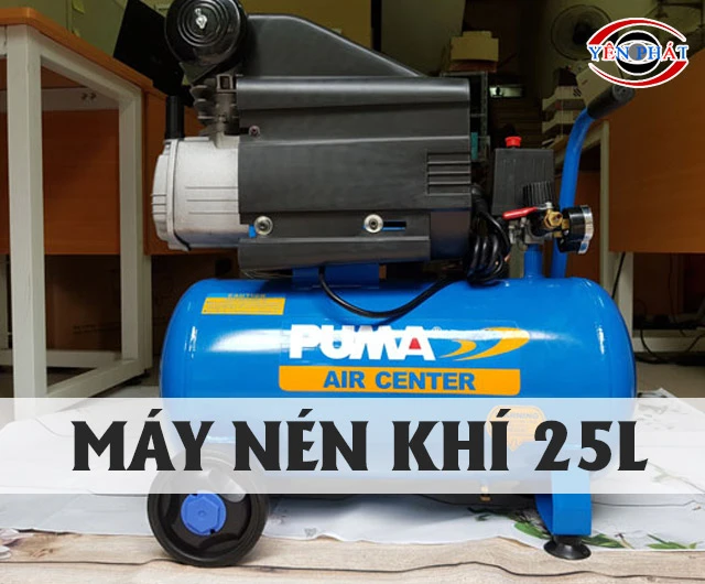 Top 6 máy nén khí 25L: Bền, Khỏe, Giá rẻ, Vận hành êm ái