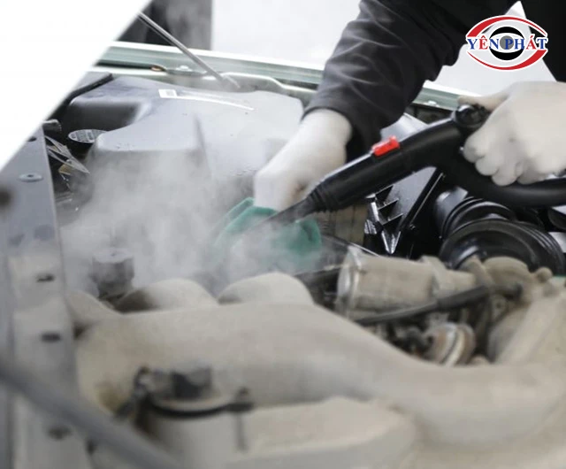 rửa máy ô tô bằng co2 