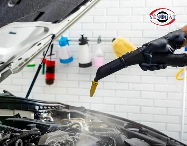 rửa máy ô tô bằng co2 