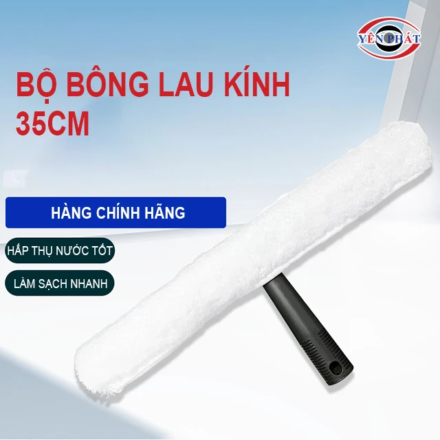 bộ bông lau kính 35cm