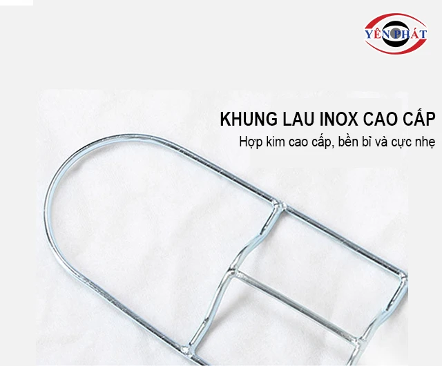 Khung bàn lau kim loại cao cấp