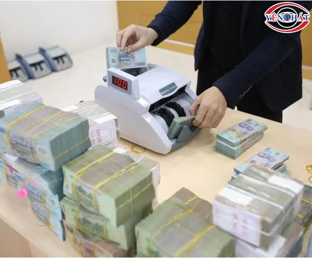 Máy đếm tiền dùng cho ngân hàng