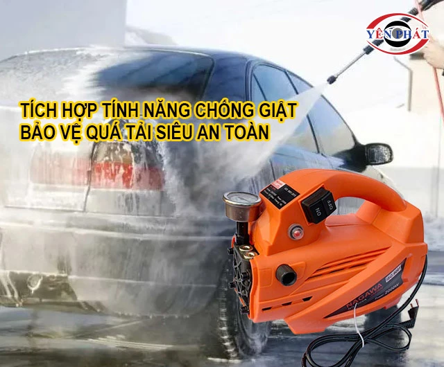 tích hợp tính năng chống giật an toàn