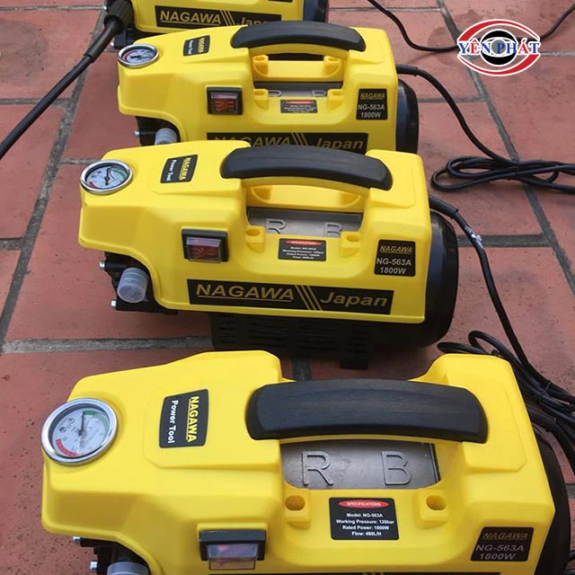 Máy rửa xe Nagawa: Chất lượng Nhật, Giá rẻ, Hiện đại