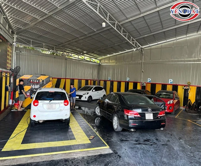 Quán rửa xe Tiền Giang