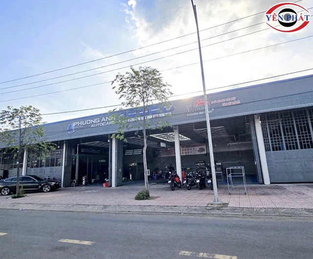 Quán rửa xe tại Tiền Giang