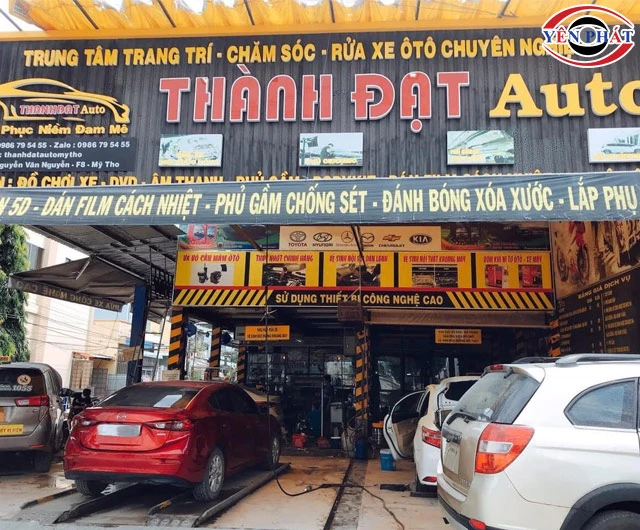 Quán rửa xe Tiền Giang