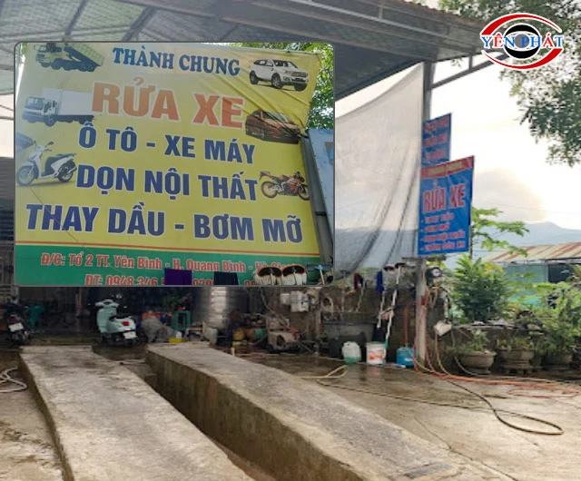 Rửa xe Thành Chung Hà Giang