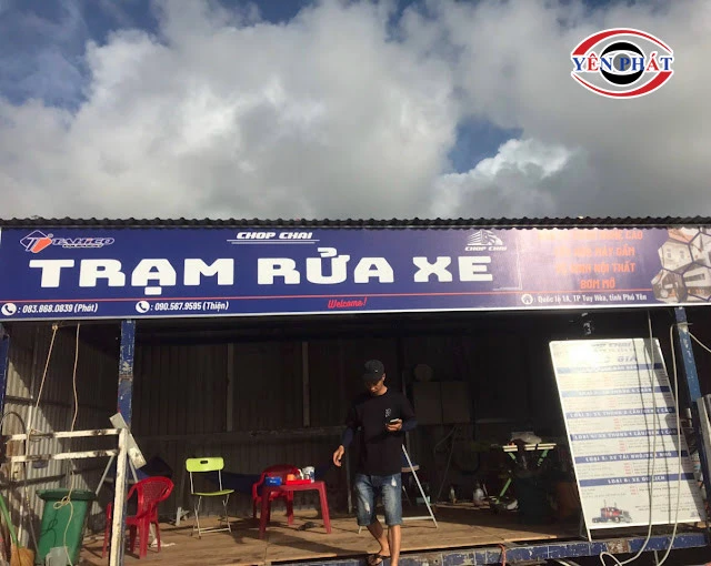 Trạm Rửa xe & Bơm mỡ, Cây Dầu Chóp Chài