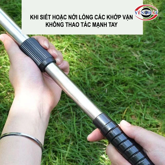 lưu ý khi vặn khớp