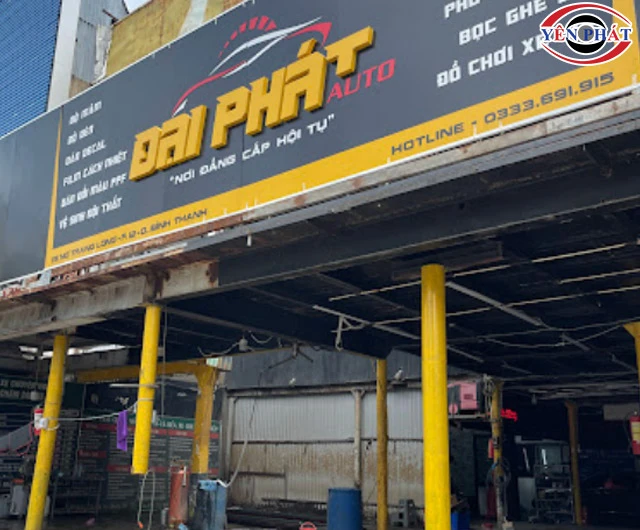 Quán rửa xe ở Bình Thạnh