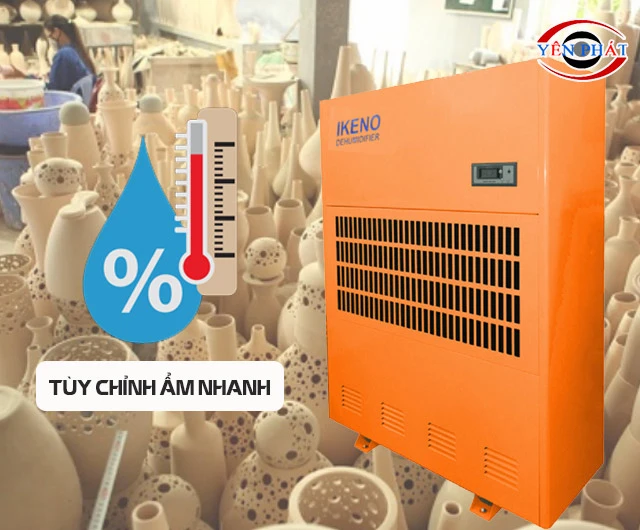 Tùy chỉnh ẩm nhanh, hiệu quả cao
