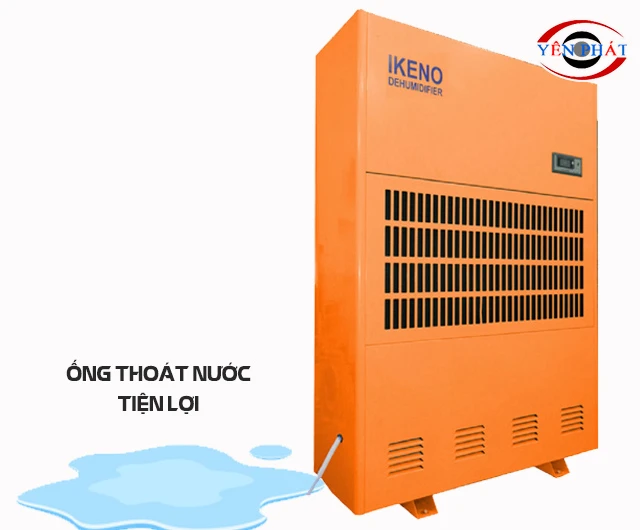 Trang bị sẵn ống thoát nước
