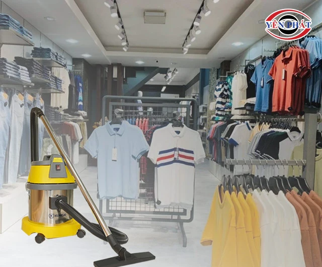 máy hút bụi quần áo