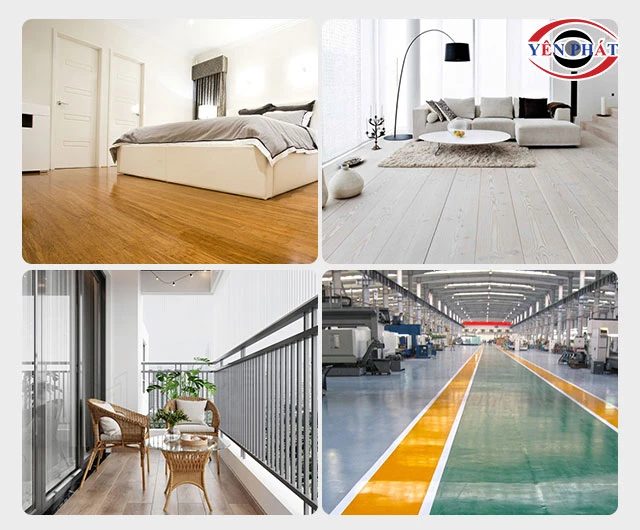 ứng dụng của cây gạt nước sàn Homeinno