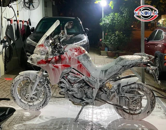 Điểm rửa xe - Gara Sao Group