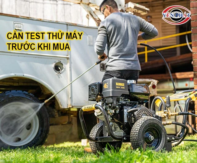 test thử máy trước khi mua