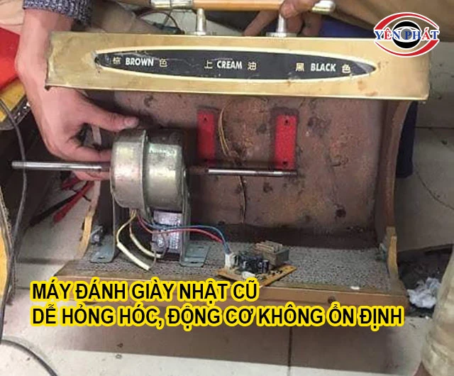 máy đánh giày Nhật cũ dễ hỏng