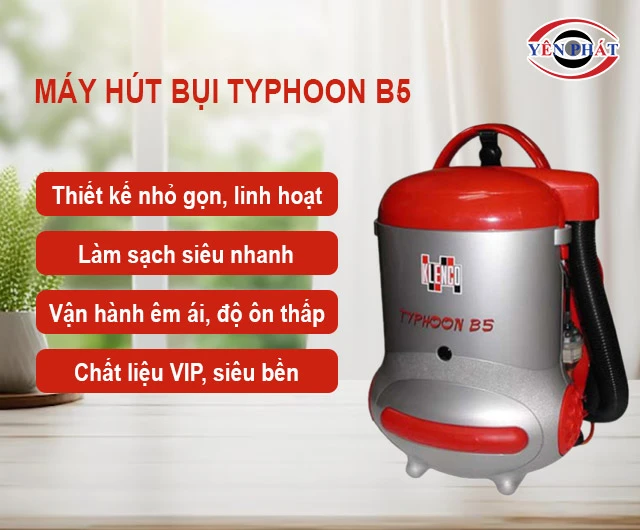 ưu điểm của Máy hút bụi Typhoon B5
