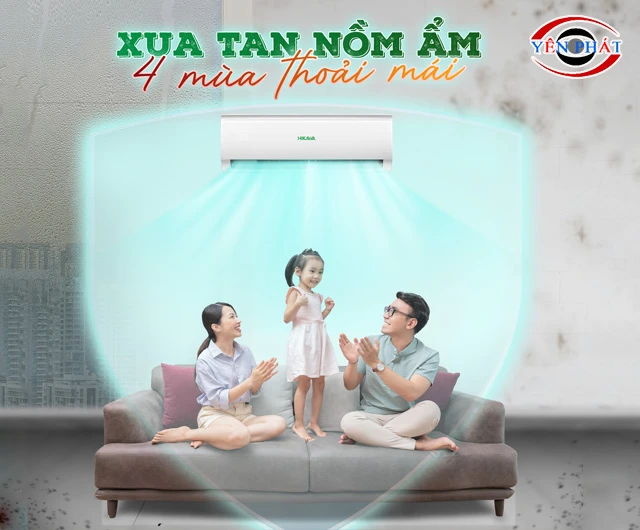 Lợi ích chế độ hút ẩm điều hòa