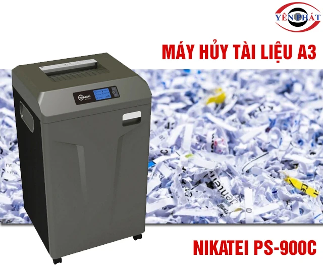 Máy hủy tài liệu a3 NiKatei PS-900C