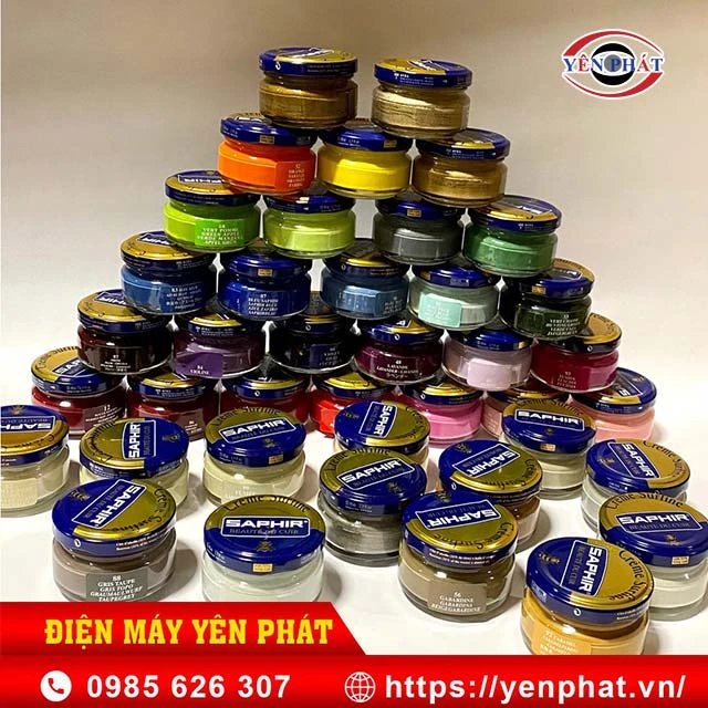 yên phát cung cấp xi đánh giày Saphir chính hãng