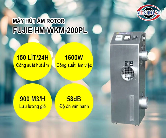 công suất hút ẩm nhanh