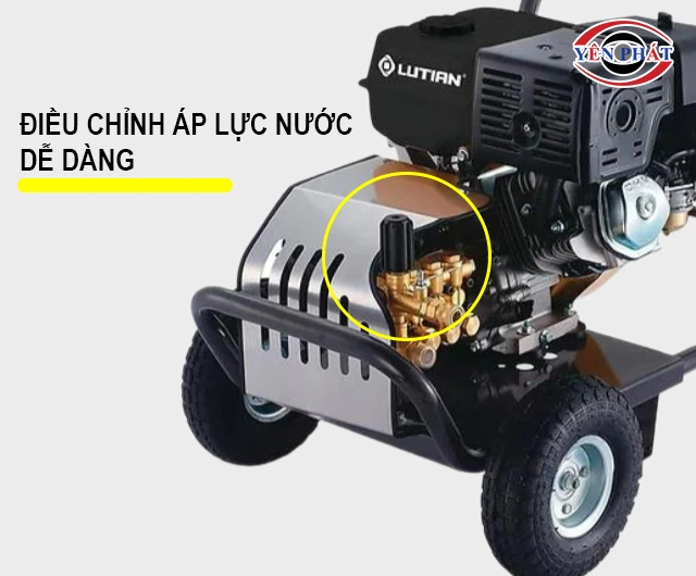 điều chỉnh áp lực nước dễ dàng
